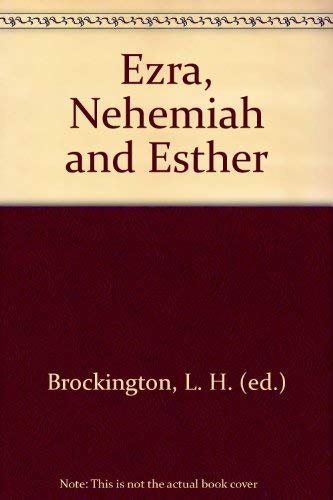 Beispielbild fr Ezra, Nehemiah, and Esther [New Century Bible] zum Verkauf von Windows Booksellers