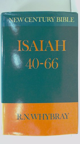 Beispielbild fr Isaiah 40-66 (New century Bible) zum Verkauf von Books From California