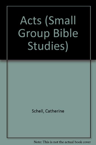 Beispielbild fr Acts (Small Group Bible Studies) zum Verkauf von Reuseabook