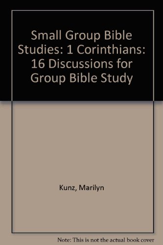 9780551014428: 1 Corinthians (Small Group Bible Studies: 16 Discussions for Group Bible Study)