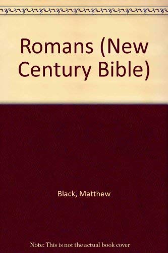 Beispielbild fr New Century Bible Commentary: Romans zum Verkauf von Wonder Book