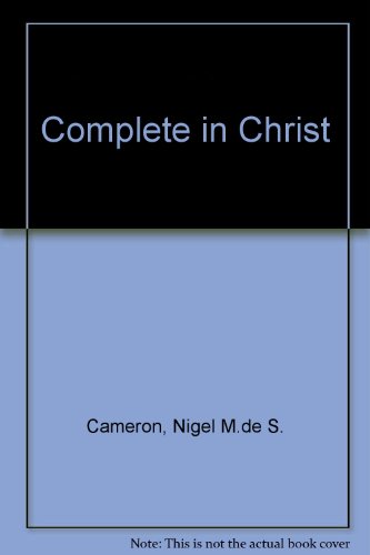 Imagen de archivo de Complete in Christ a la venta por WorldofBooks