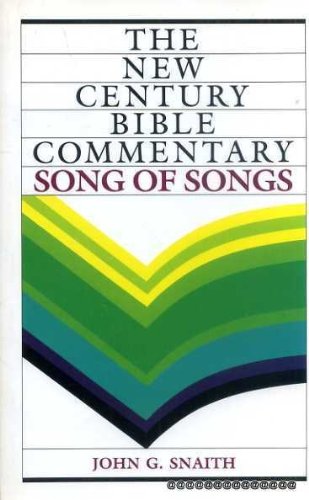 Stock image for The Song of Songs: Based on the Revised Standard Version (New century Bible commentary) for sale by St Vincent de Paul of Lane County