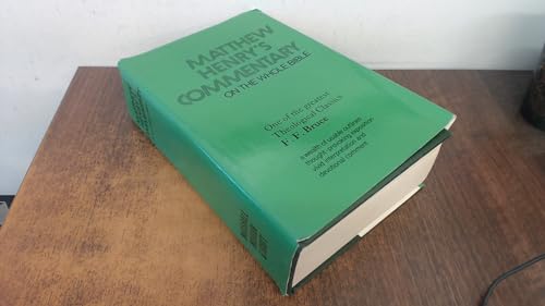 9780551050105: Matthew Henry's Commentary on the Whole Bible: Complete and Unabridged in One Volume