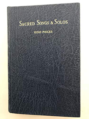 9780551050938: Words & Music (Sacred Songs and Solos)