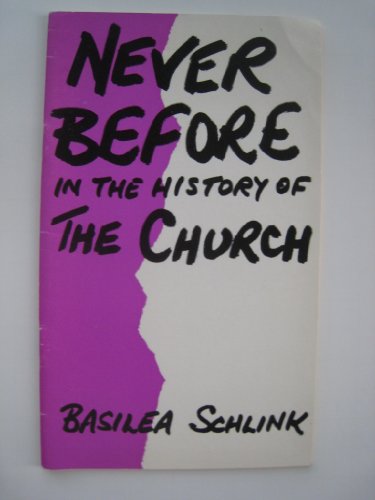 Never Before in the History of the Church (Star Booklets) (9780551050990) by Basilea Schlink