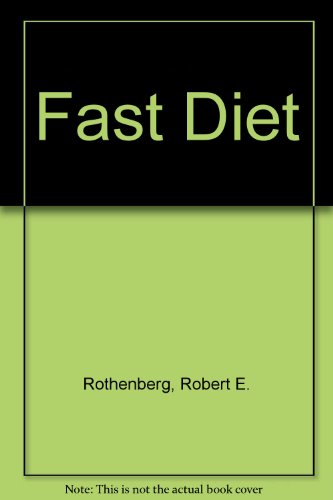 Beispielbild fr Fast Diet zum Verkauf von AwesomeBooks