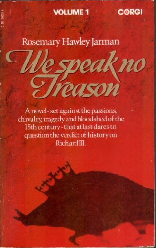 9780552090339: We Speak No Treason: v. 1