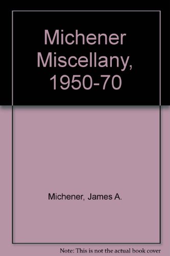 9780552097338: Michener Miscellany, 1950-70