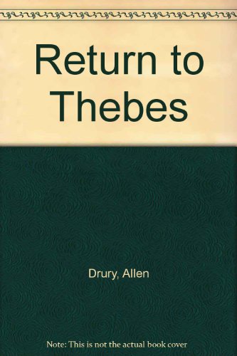 Imagen de archivo de Return to Thebes a la venta por Harry Righton