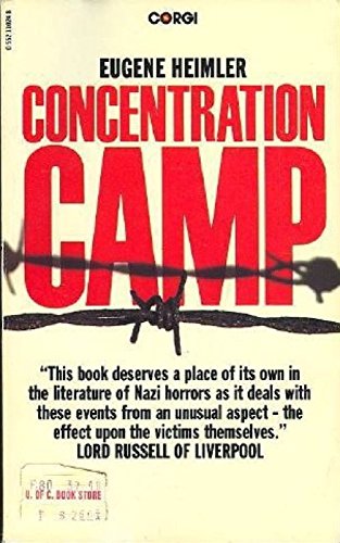 9780552110242: Concentration Camp