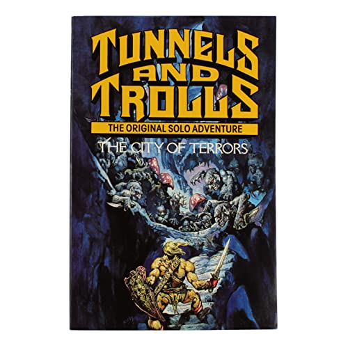 Imagen de archivo de Tunnels & Trolls: City of Terrors (Corgi UK Edition), Solo Module, Fantasy Role Playing Game, Paperback a la venta por BooksRun