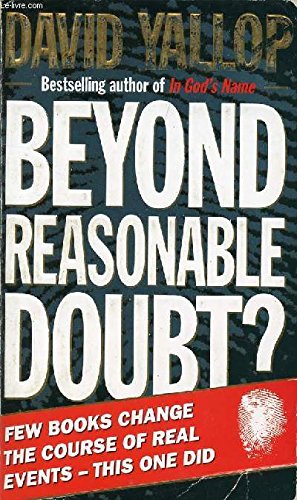 Beispielbild fr Beyond Reasonable Doubt zum Verkauf von WorldofBooks