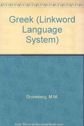 Beispielbild fr Greek (Linkword Language System) zum Verkauf von GF Books, Inc.