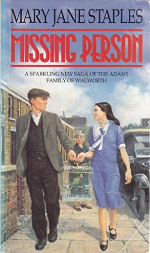 Stock image for Missing Person (The Adams Family) for sale by AwesomeBooks