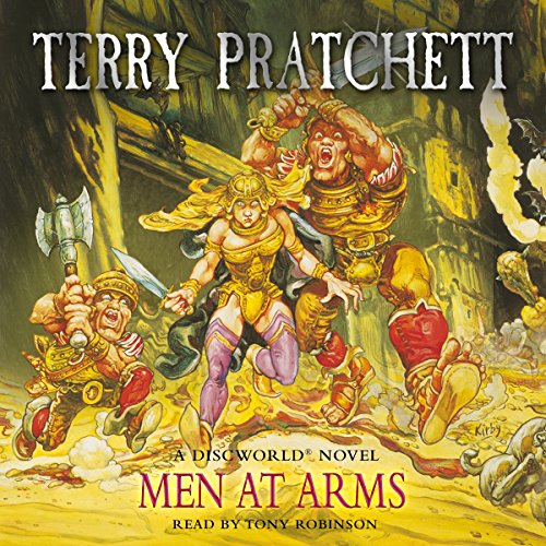 Beispielbild fr Men At Arms: (Discworld Novel 15): from the bestselling series that inspired BBC  s The Watch (Discworld Novels) zum Verkauf von WorldofBooks