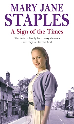 Stock image for A Sign Of The Times: An Adams Family Saga Novel (The Adams Family) for sale by WorldofBooks