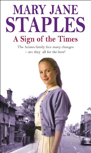 Beispielbild fr A Sign Of The Times: An Adams Family Saga Novel (The Adams Family, 28) zum Verkauf von WorldofBooks