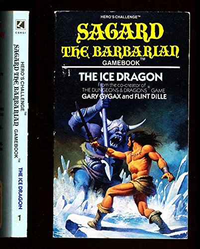 Beispielbild fr The Ice Dragon (No. 1) (Sagard the Barbarian) Gygax, Gary and Dille, Flint zum Verkauf von Re-Read Ltd