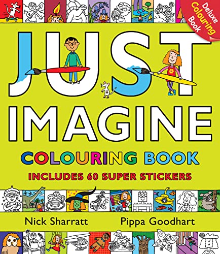 Just Imagine: Colouring Book with Stickers (9780552563574) by Pippa Goodhart