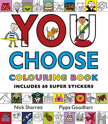 9780552564717: You Choose: Colouring Book with Stickers [Idioma Ingls]: A new story every time – what will YOU choose?