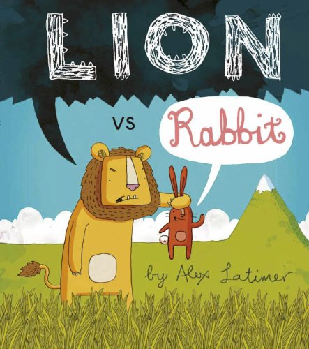 Beispielbild fr lion vs rabbit. by alex latimer zum Verkauf von SecondSale