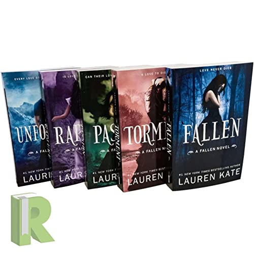 Beispielbild fr Lauren Kate Fallen Series 5 Books Collection Set (Fallen, Torment, Passion, Rapture, Unforgiven) zum Verkauf von Blindpig Books
