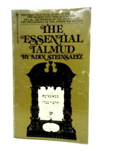 Stock image for The Essential Talmud for sale by Bayside Books