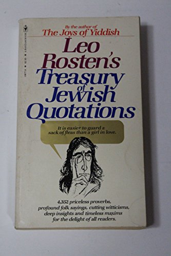 9780552608770: Leo Rosten's treasury of Jewish quotations