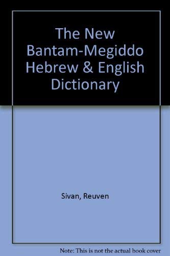 9780552620949: The New Bantam-Megiddo Hebrew & English Dictionary