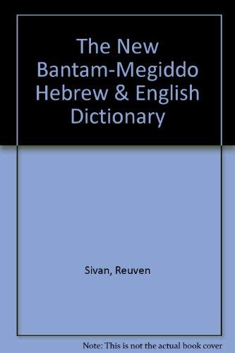 9780552620949: The new Bantam-Megiddo Hebrew & English dictionary