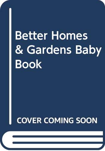 9780552623476: Better Homes & Gardens Baby Book