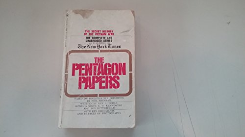 Imagen de archivo de The Pentagon Papers: as published by the New York times, a la venta por Books of the Smoky Mountains