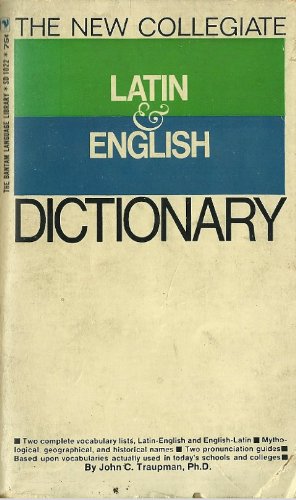 Stock image for The new collegiate Latin & English dictionary for sale by ThriftBooks-Atlanta