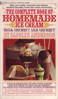 9780552678957: Complete Book of Homemade Ice Cream, Milk Sherbet and Sherbet