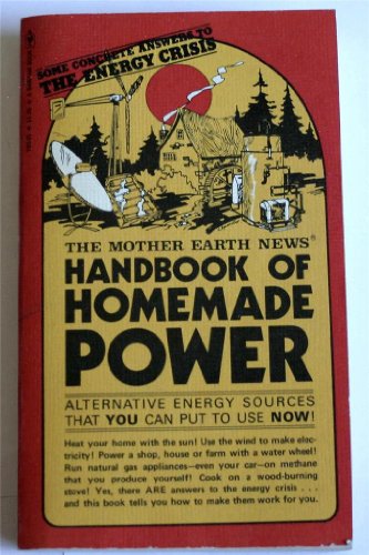 Beispielbild fr handbook of Homemade Power zum Verkauf von Better World Books