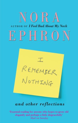 9780552777377: I Remember Nothing and other reflections: Memories and wisdom from the iconic writer and director
