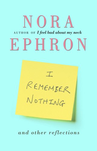 Stock image for I Remember Nothing and Other Reflections for sale by Jason Books