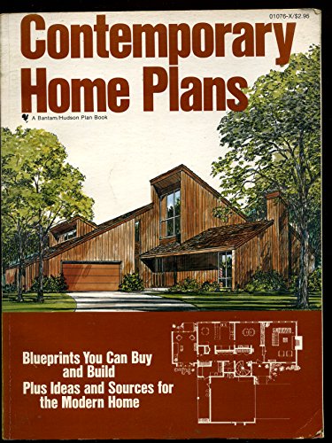 Beispielbild fr Contemporary home plans zum Verkauf von dsmbooks