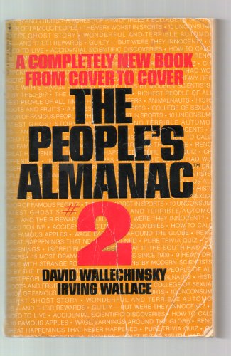 Beispielbild fr The People's Almanac #2: A Completely New Book from Cover to Cover zum Verkauf von ThriftBooks-Dallas