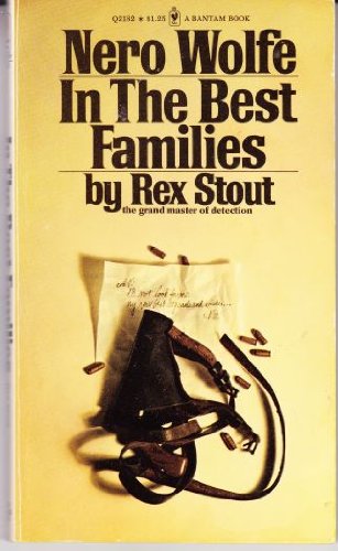 Imagen de archivo de In the Best Families a la venta por Better World Books: West