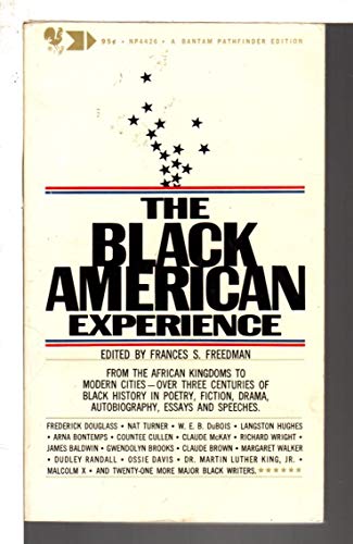 Stock image for The Black American Experience for sale by HPB-Emerald