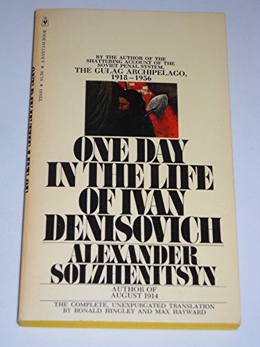 Beispielbild fr One Day in the Life of Ivan Denisovich zum Verkauf von Better World Books: West