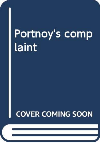 9780553048995: Portnoy's complaint