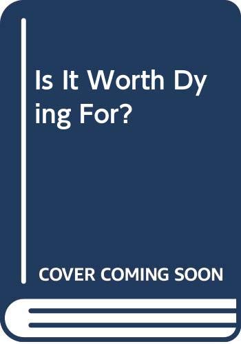 Stock image for Is It Worth Dying For? A Self-Assessment Program to Make Stress Work for You, not Against You for sale by Ann Wendell, Bookseller