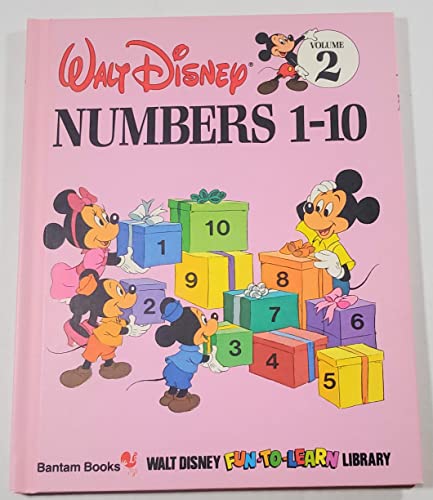 Stock image for Numbers 1-10 (Walt Disney Library, Volume 2) for sale by Idaho Youth Ranch Books