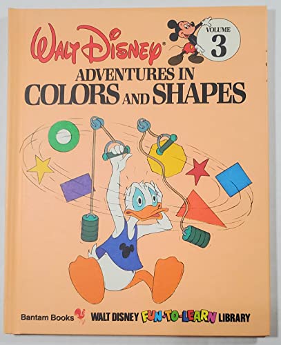 9780553055030: Adventures in Color and Shapes: 3 (Disney's Fun to Learn Ser)