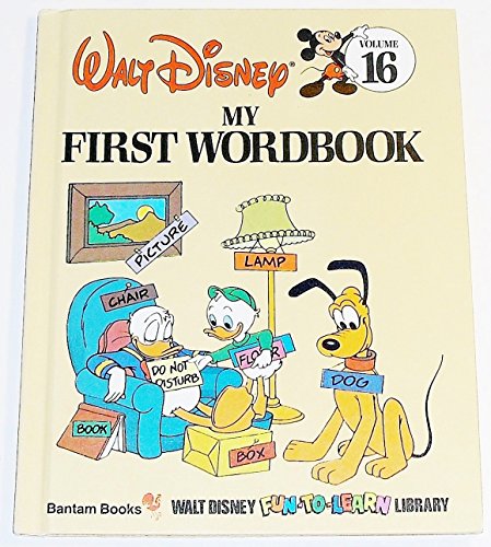 9780553055221: My First Word Book: 16 (Disney's Fun to Learn Ser)