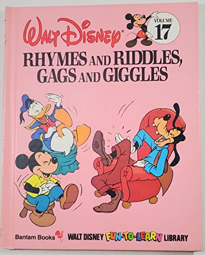 Beispielbild fr Rhymes and Riddles, Gags and Giggles (Disney's Fun to Learn Ser) zum Verkauf von SecondSale