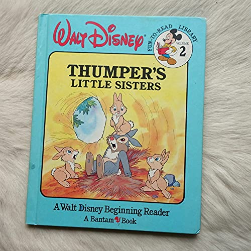 9780553055740: Thumper's Little Sisters (Walt Disney Fun-to-Read Library Volume 2) ( A Walt Disney Beginning Reader)